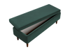 The Essential Storage Bench in Recycled Velvet