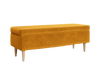 The Essential Storage Bench in Recycled Velvet