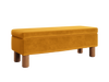 The Essential Storage Bench in Recycled Velvet