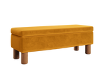 The Essential Storage Bench in Recycled Velvet