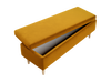 The Essential Storage Bench in Recycled Velvet