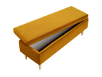 The Essential Storage Bench in Recycled Velvet