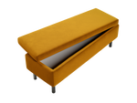 The Essential Storage Bench in Recycled Velvet