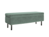 The Essential Storage Bench in Recycled Velvet