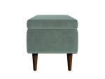 The Essential Storage Bench in Recycled Velvet