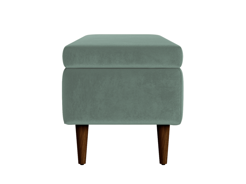 The Essential Storage Bench in Recycled Velvet