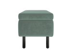 The Essential Storage Bench in Recycled Velvet