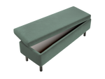 The Essential Storage Bench in Recycled Velvet