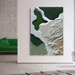 Canvas Print: "Verdant Cliffs III"