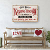 Vintage Rustic Kissing Booth Sign III