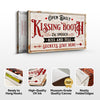 Vintage Rustic Kissing Booth Sign III