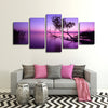 Violet Toned Lake Wall Art