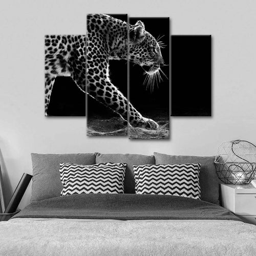 Walking Leopard Wall Art