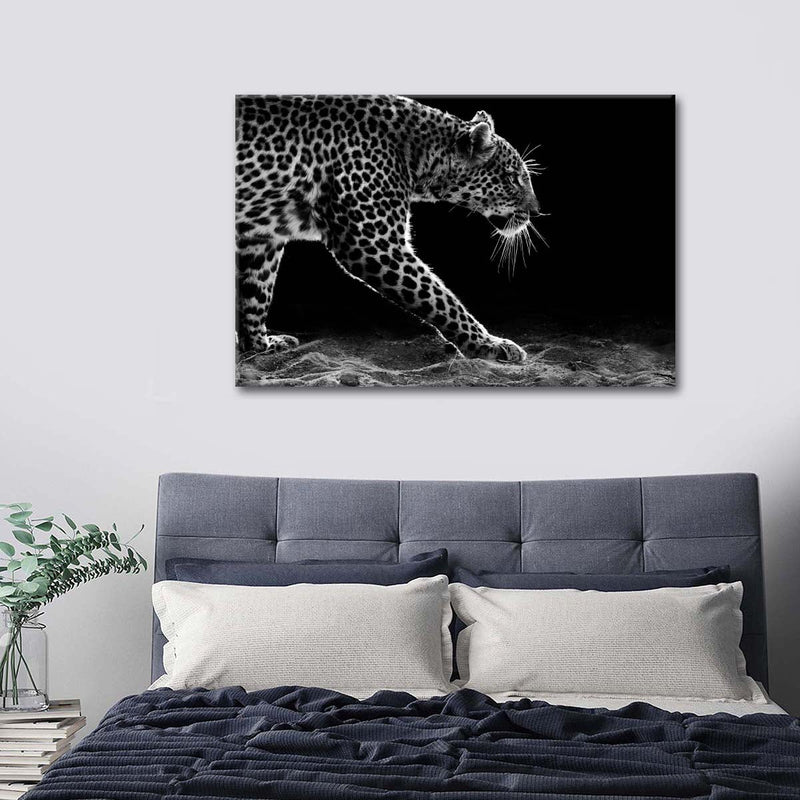 Walking Leopard Wall Art
