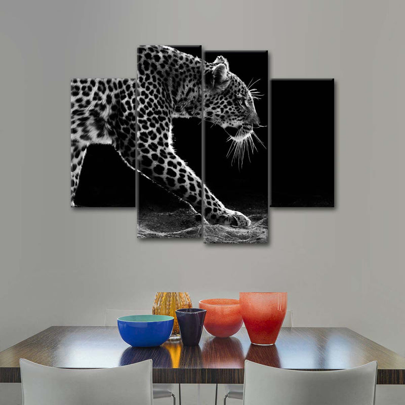 Walking Leopard Wall Art