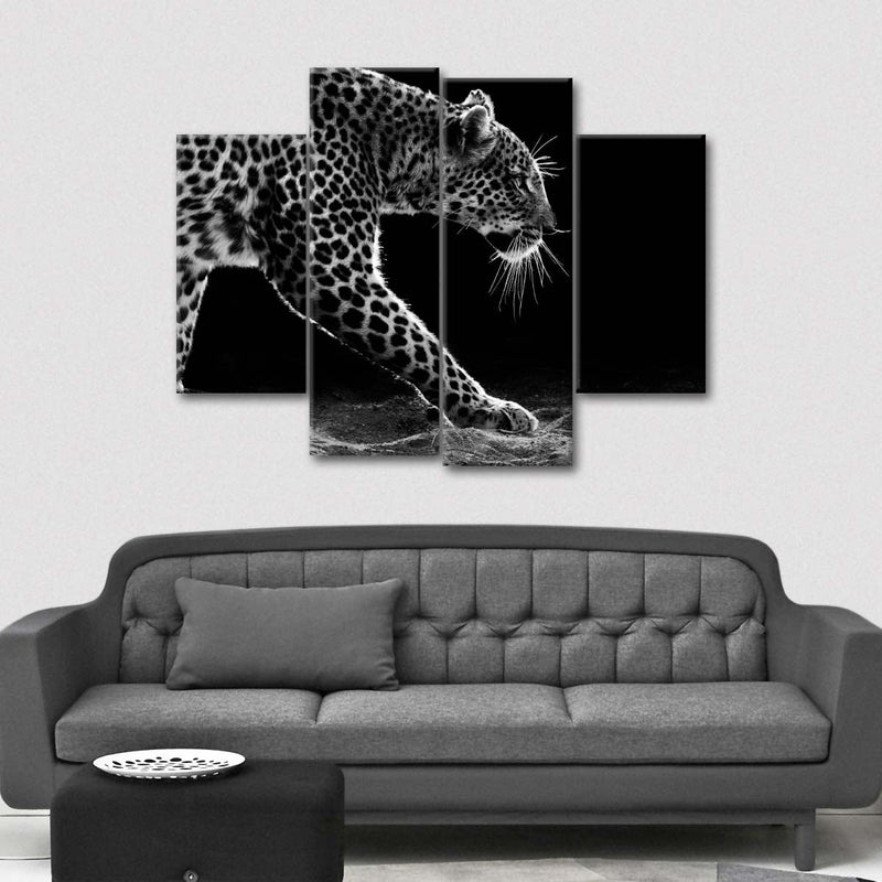 Walking Leopard Wall Art