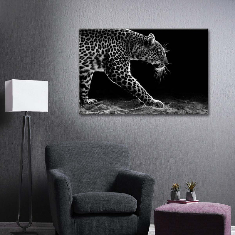 Walking Leopard Wall Art