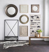 Engbergen Modern Black Wall Mirror