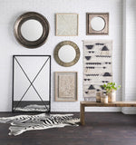 Engbergen Modern Black Wall Mirror