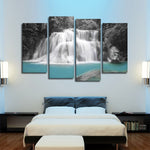 Pop Rainforest Waterfall Wall Art