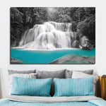 Pop Rainforest Waterfall Wall Art