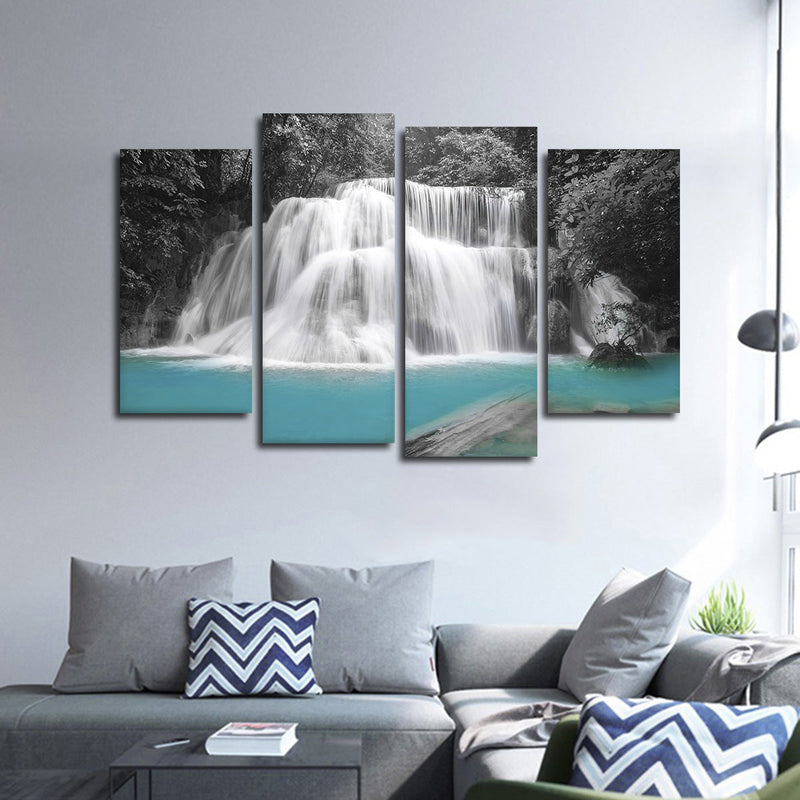 Pop Rainforest Waterfall Wall Art