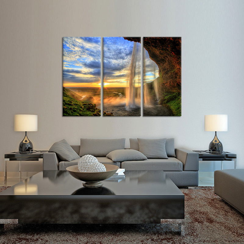 Mountain Waterfall Wall Art