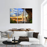 Mountain Waterfall Wall Art
