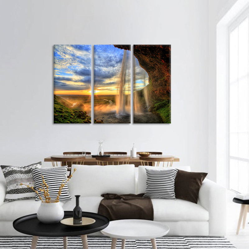 Mountain Waterfall Wall Art
