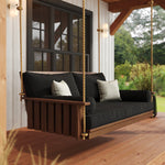 Keystone Amish Co. Twin The Weston Porch Swing Bed, Dark Green Paint