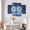 White Daisies Wall Art