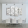 White Roses Wall Art