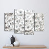 White Roses Wall Art