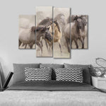 Wild Horse Stampede Wall Art