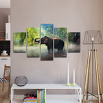Wild Elephant Wall Art