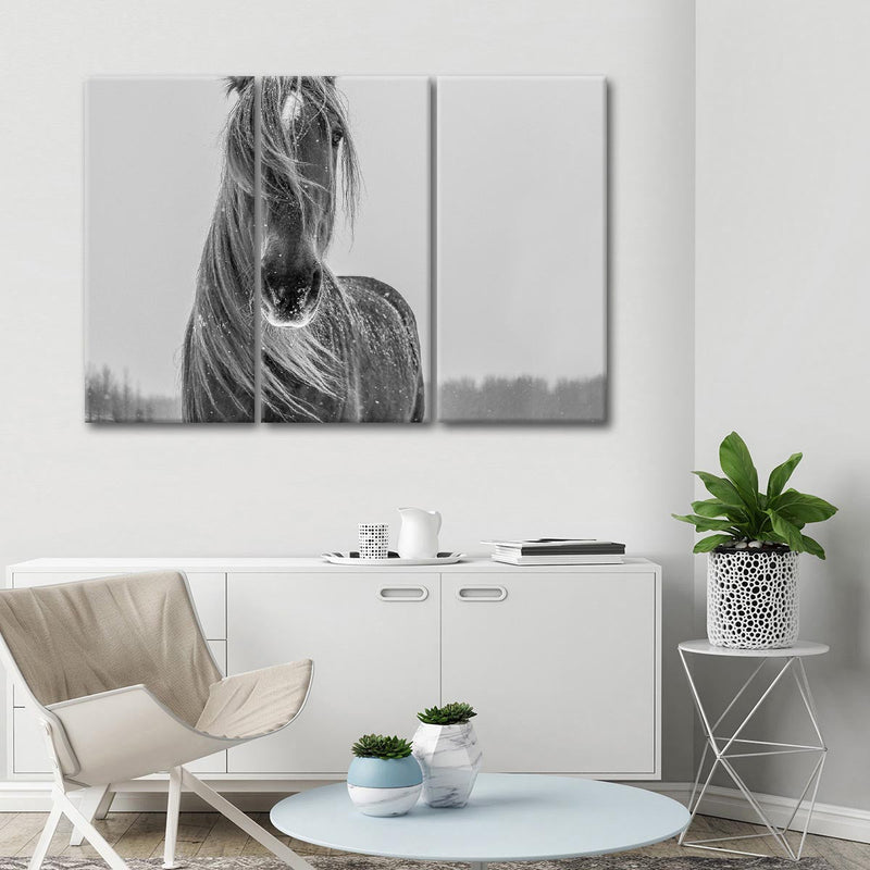 Winter Horse Wall Art