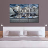 Winter Nightscape Wall Art