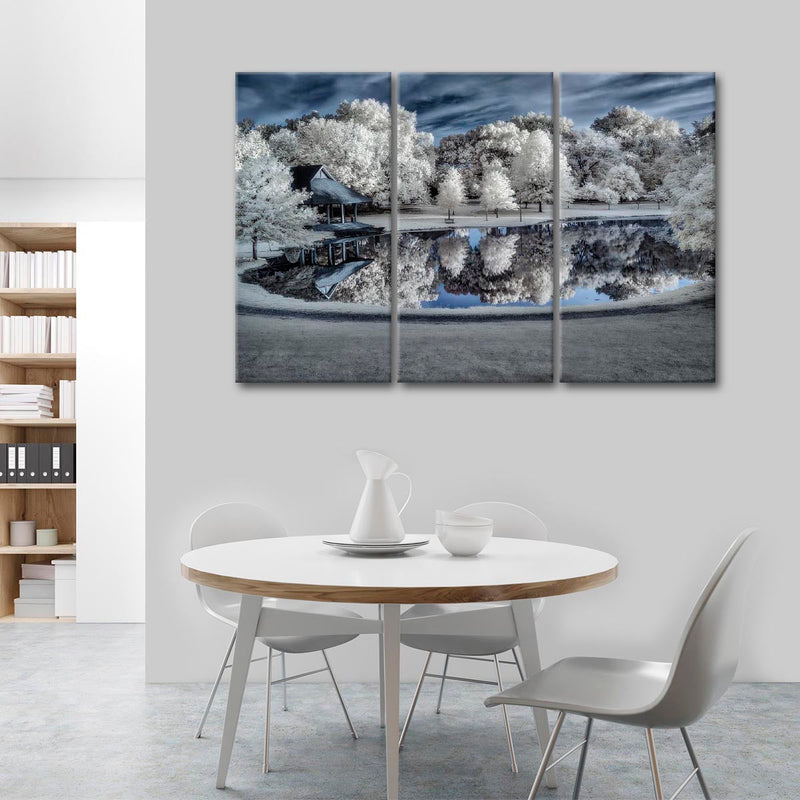 Winter Nightscape Wall Art