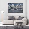 Winter Nightscape Wall Art