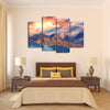 Snowy Mountain Sunrise Wall Art
