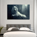 Simple Wolf Wall Art