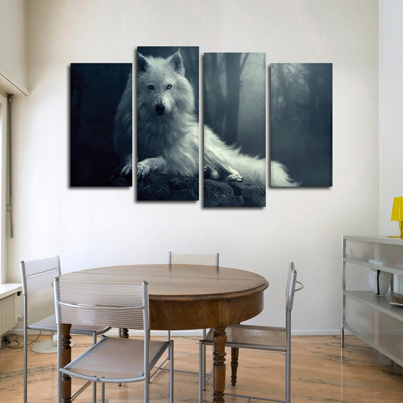 Simple Wolf Wall Art