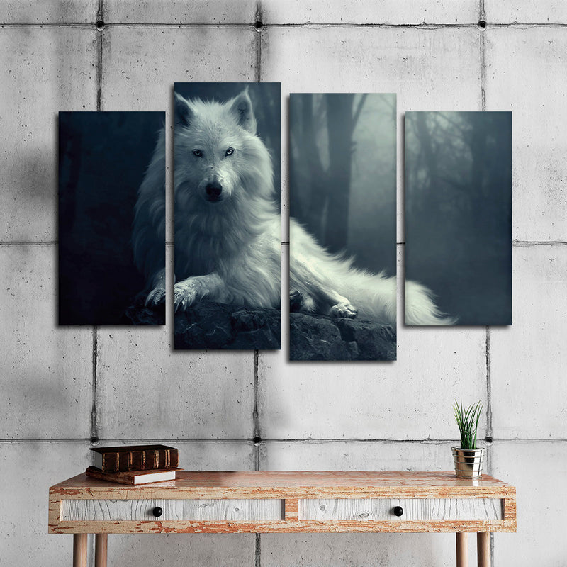 Simple Wolf Wall Art