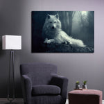 Simple Wolf Wall Art