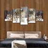 Wolf Pack Wall Art