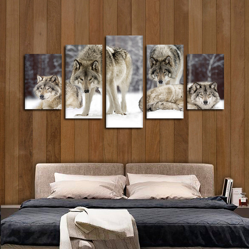 Wolf Pack Wall Art