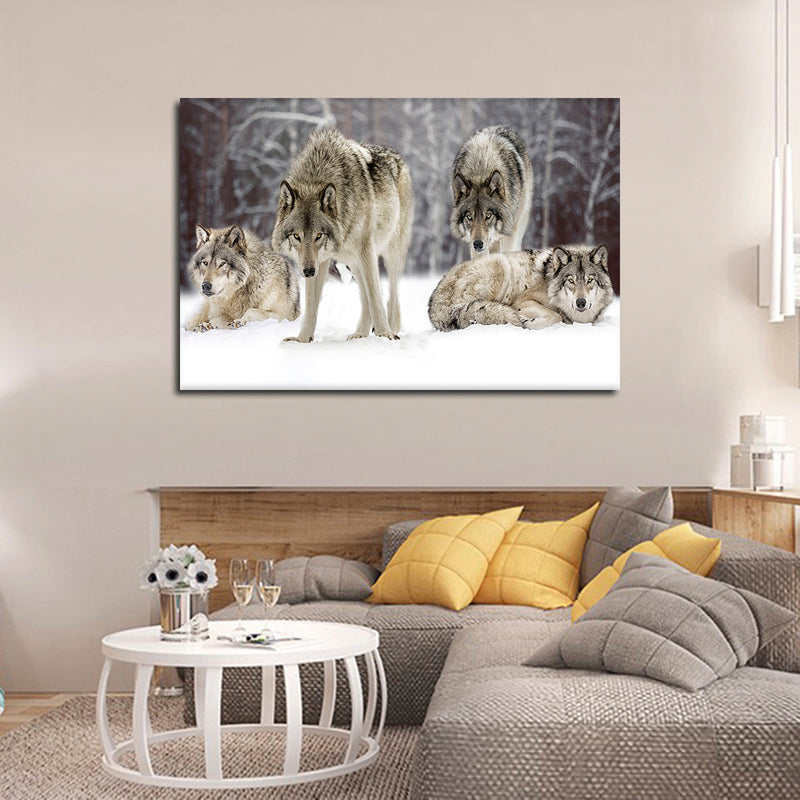 Wolf Pack Wall Art