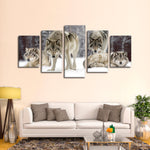 Wolf Pack Wall Art