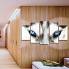 Husky's Eyes Wall Art