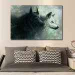 Sinister Wolves Wall Art